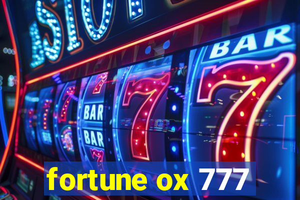 fortune ox 777